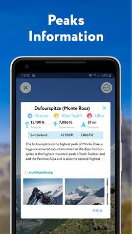 PeakVisor v2.9.75 最新版 0