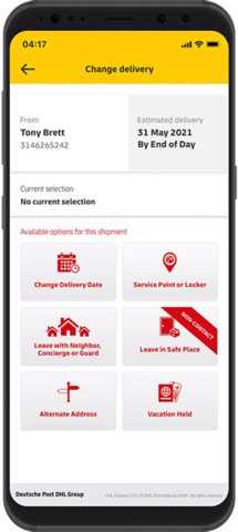 DHL国际快递 5.12.0 安卓版 3