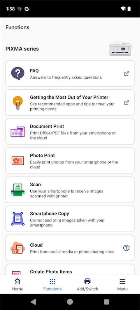 佳能打印机 3.6.0 安卓版 1