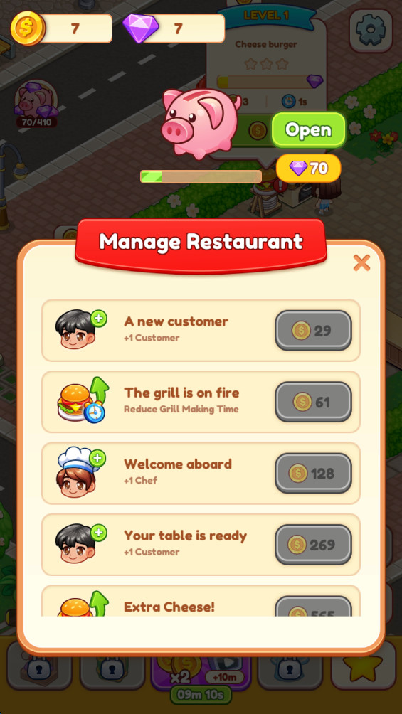 亿万富翁厨师无限金币 7.1.0 修改版 0