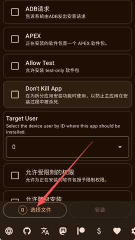 Install with Options 0.9.0 安卓版 3