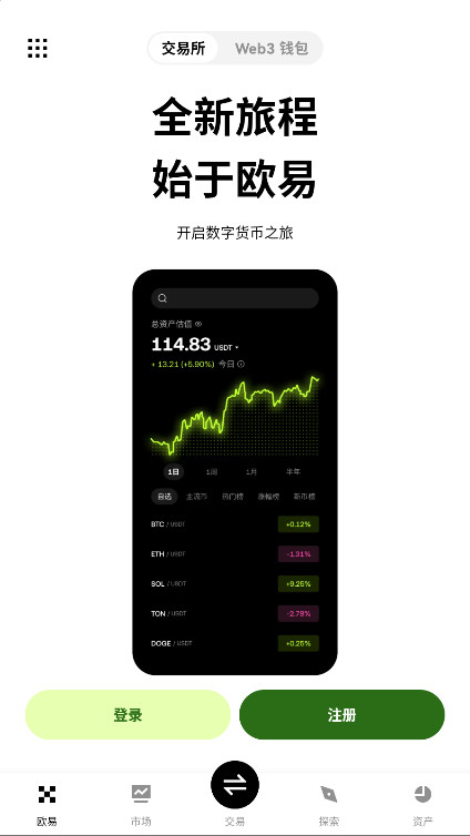 oke交易平台 6.145.0 官方版 1