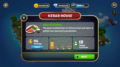 烧烤世界无限金币版 3.0.3 修改版 0