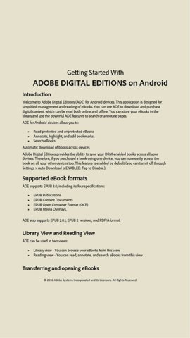 Adobe Digital Editions 4.5.10 安卓版 1