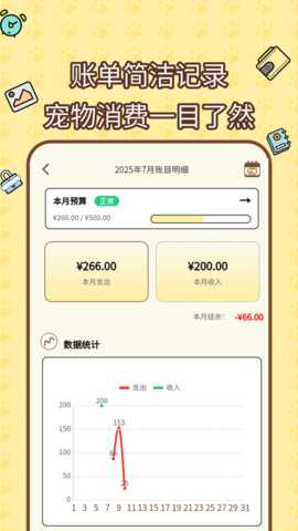 宠物记账本 1.0.0 安卓版 2