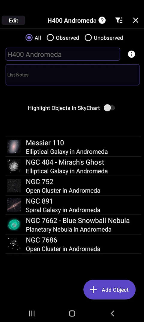 SkySafari7pro 7.6.2.5 安卓版 1