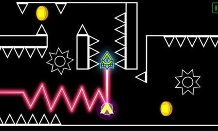 波浪冲刺几何箭头 1.0 安卓版 1