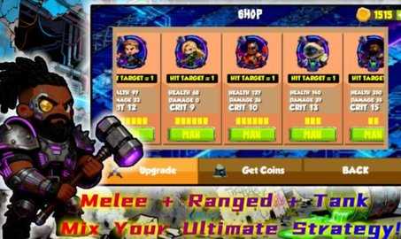 赛博朋克霓虹塔防战争 1.1 安卓版 1