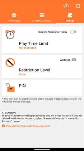 Switch家长监护 2.3.0 安卓版 1
