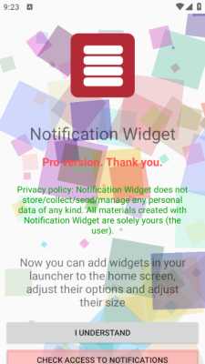 notification widget 1.5.205 安卓版 2