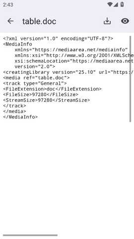 MediaInfo安卓版 25.10 最新版 3