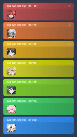 鸣潮角色排行模拟器 1.0 安卓版 2