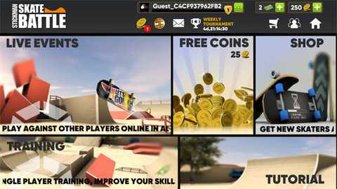 火柴人滑板对决 2.3.4 安卓版 1