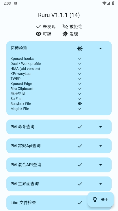 Ruru环境检测 1.1.1 安卓版 1