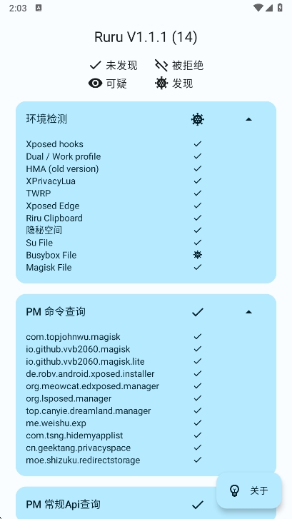 Ruru环境检测 1.1.1 安卓版 2