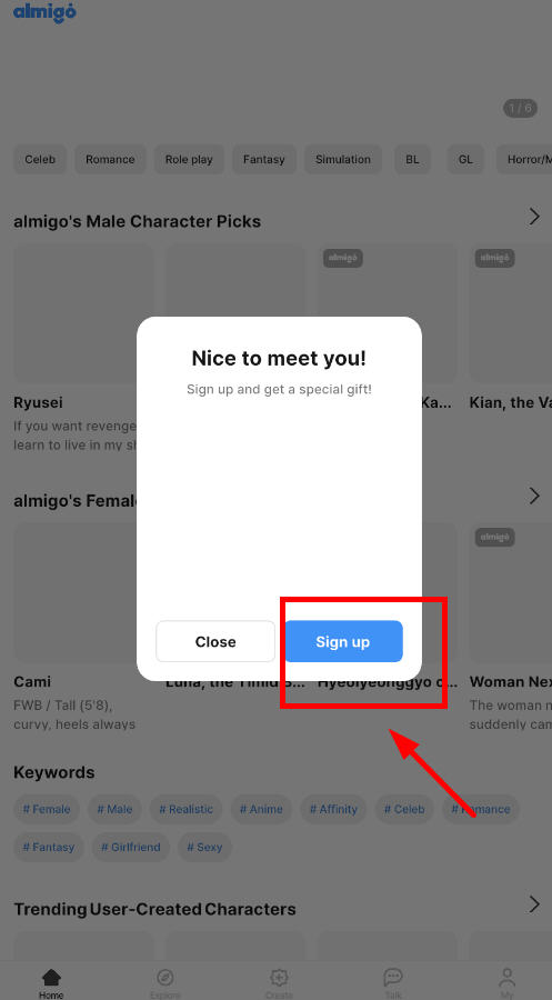 Almigo ai聊天中文版app官方正版下载-Almigo软件安卓客户端最新版下载