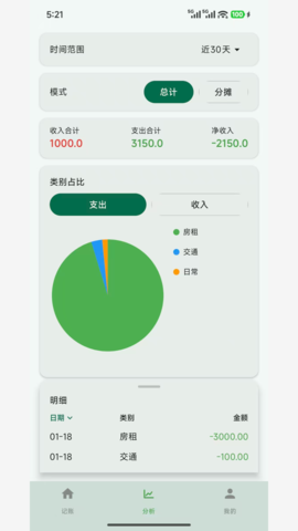 拆拆记账 1.0.1 安卓版 1