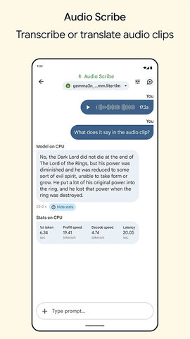 Google AI Edge Gallery 1.0.9 安卓版 2