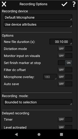 goldwave音频剪辑 1.0.36 安卓版 3