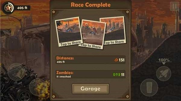 战车撞僵尸3无敌版 1.0.4 安卓版 3