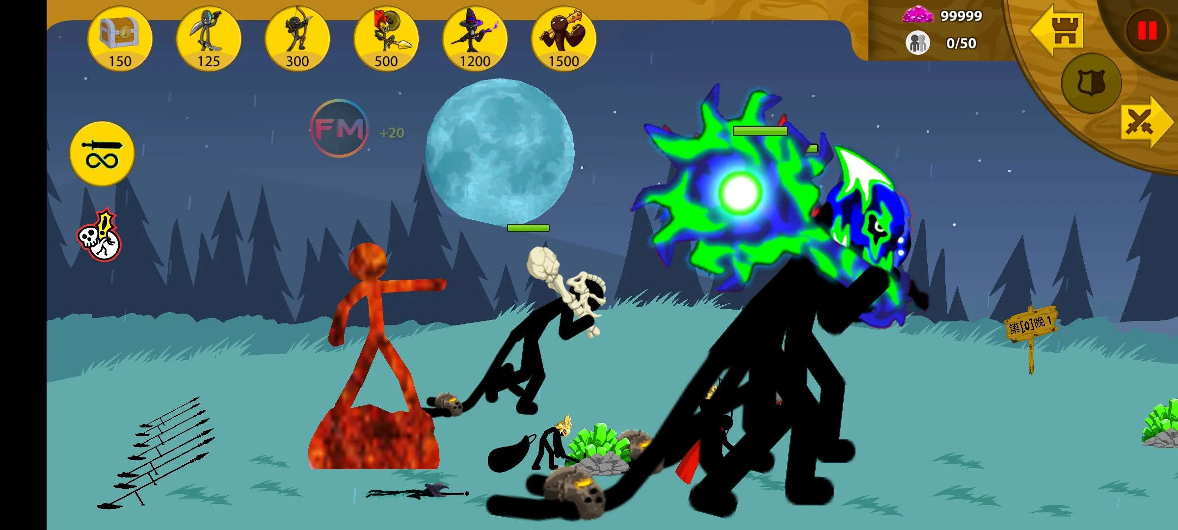 火柴人战争遗产皮肤版 MOD by hugo gaming my friend 安卓版 4