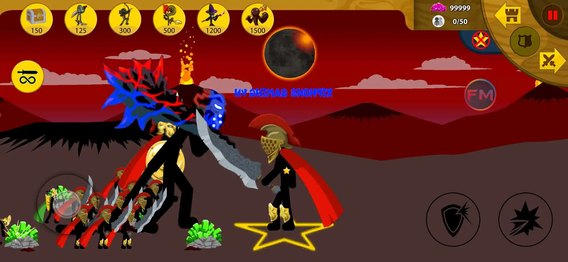 火柴人战争遗产皮肤版 MOD by hugo gaming my friend 安卓版 1