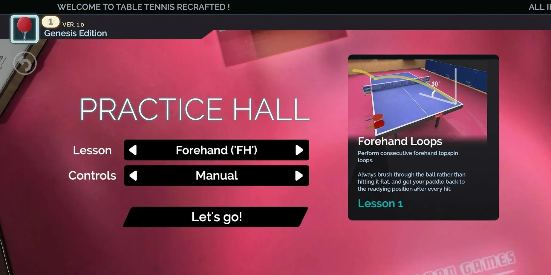 乒乓球创世纪2019 1.051 安卓版 2