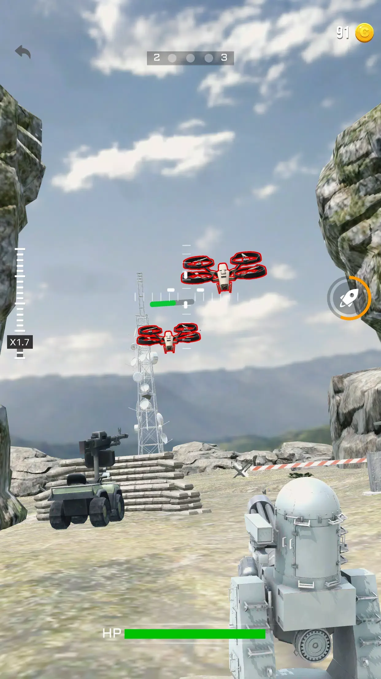 陆基密集阵炮台 2.2 安卓版 2