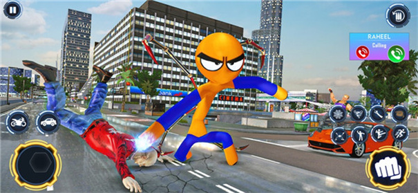 圣诞老人火柴人绳索英雄 v4.4.0 最新版 2