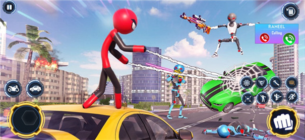 圣诞老人火柴人绳索英雄 v4.4.0 最新版 1