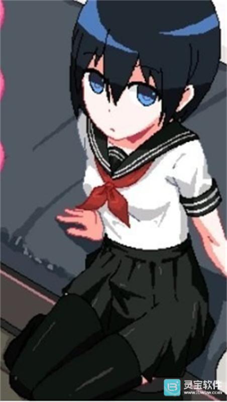 和妹妹两个人看家