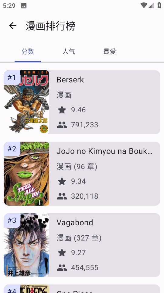 MoeList中文版 3.8.0 安卓版 1