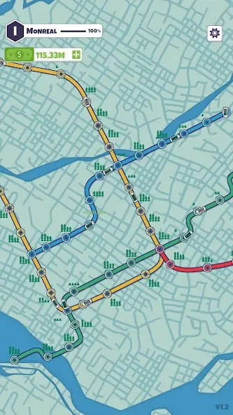 放置连接地铁地图 5.0.4 安卓版 1