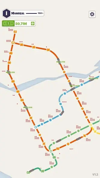 放置连接地铁地图 5.0.4 安卓版 4