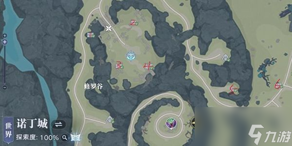 斗罗大陆猎魂世界诺丁城秘藏宝箱在哪