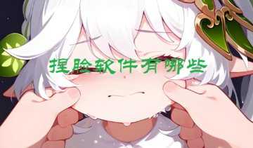 捏脸软件有哪些
