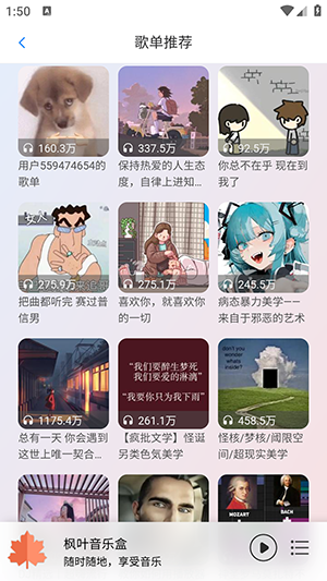 枫叶音乐 1.0.5 安卓版 1