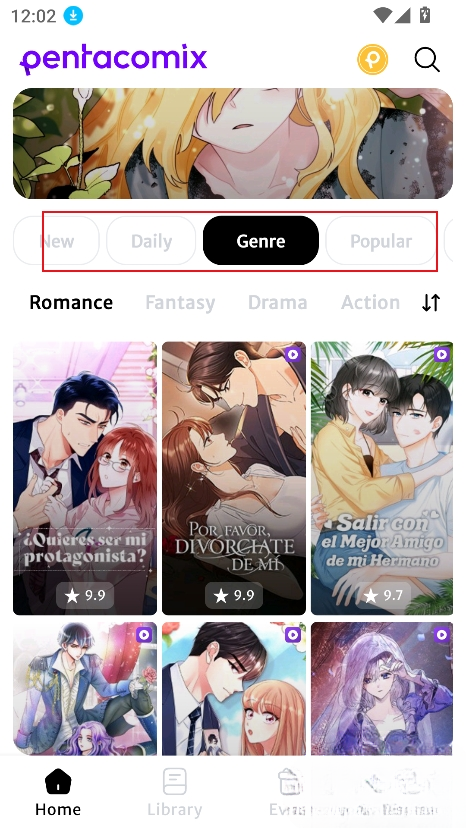 Pentacomix漫画免费版app下载--Pentacomix安卓最新版软件下载