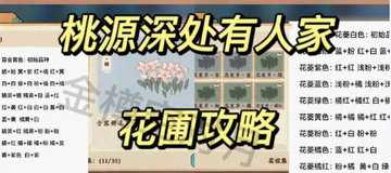 桃源深处有人家花卉育种配方-桃源深处有人家花圃育种攻略