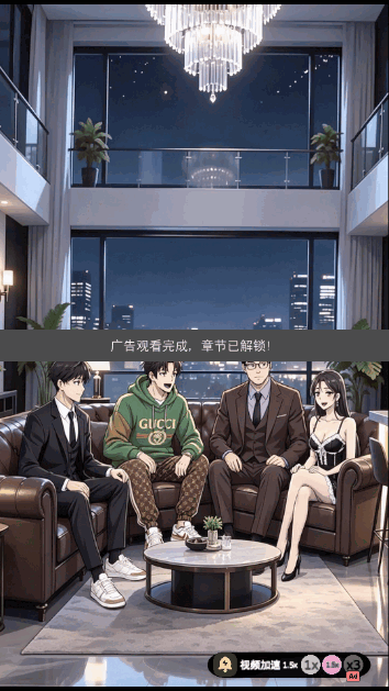 坑爹后我家暴富了视觉小说 1.26050422 安卓版 0