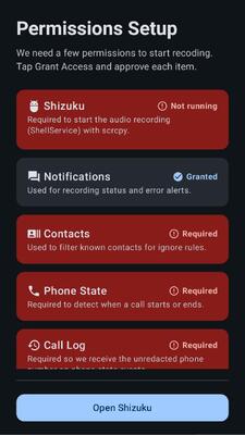 ShizuCallRecorder v1.0.0 安卓版 1