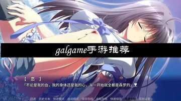 galgame手游推荐