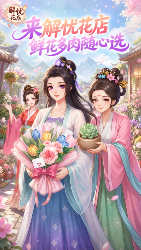 解忧花店红包版 1.3.2 安卓版 0