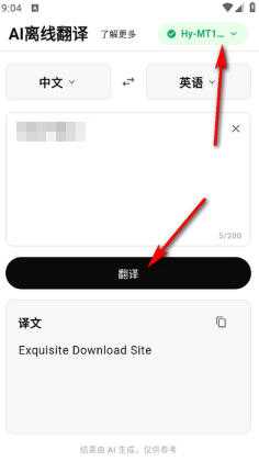 AI离线翻译 v0.1.1 安卓版 4
