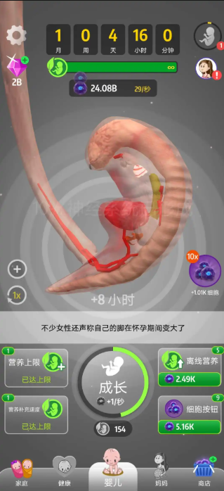 我的孩子九个月无限营养游戏 我的孩子九个月无限营养游戏