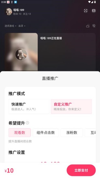快手直播伴侣