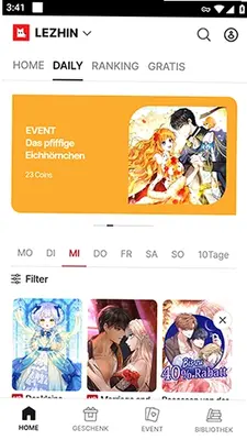 LEZHIN DE 3.0.19 安卓版 1