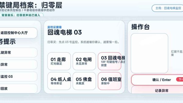 禁键局档案归零层 1.0.0 安卓版 0