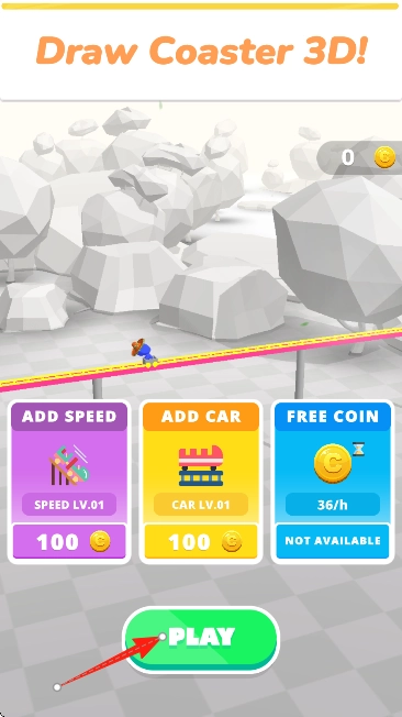绘制云霄飞车3d 1.0 安卓版 0