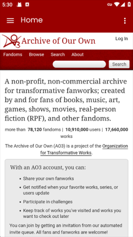 ao3阅读器官方版 3.1.0 最新版 2
